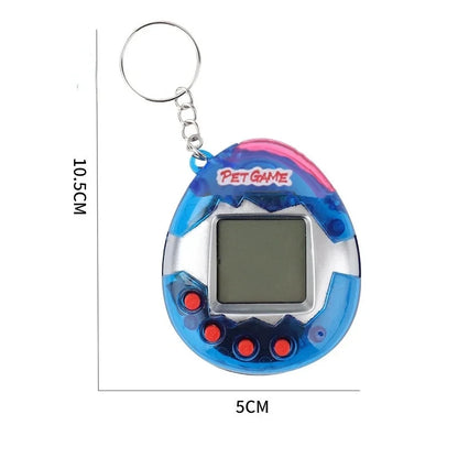 1PC Transparent Electronic Pets Tamagotchi Nostalgic 168 Pets In One Virtual Cyber Digital Nostalgic Funny Toys Pixel Funny Play