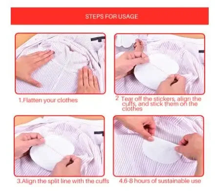 10/100pcsUnisex Sweat Pads Summer Deodorants Underarm Anti Perspiration Sweat Pads Disposable Armpit Absorb Sweat Shield Pad