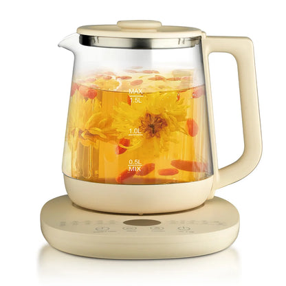 Health Preserving Pot 1.5L Electric Glass Kettle Kitchen Appliances Smart Kettle Automatic Multifunctional Tea Coffee