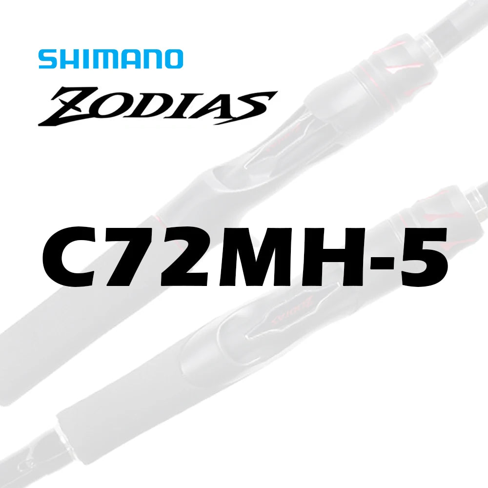 SHIMANO Original ZODIAS PACK TRAVEL Fishing Rod 4/5 SECTIONS L/ML/M/MH Action Carbon Fiber Bass Fishing Spinning Baitcasting Rod