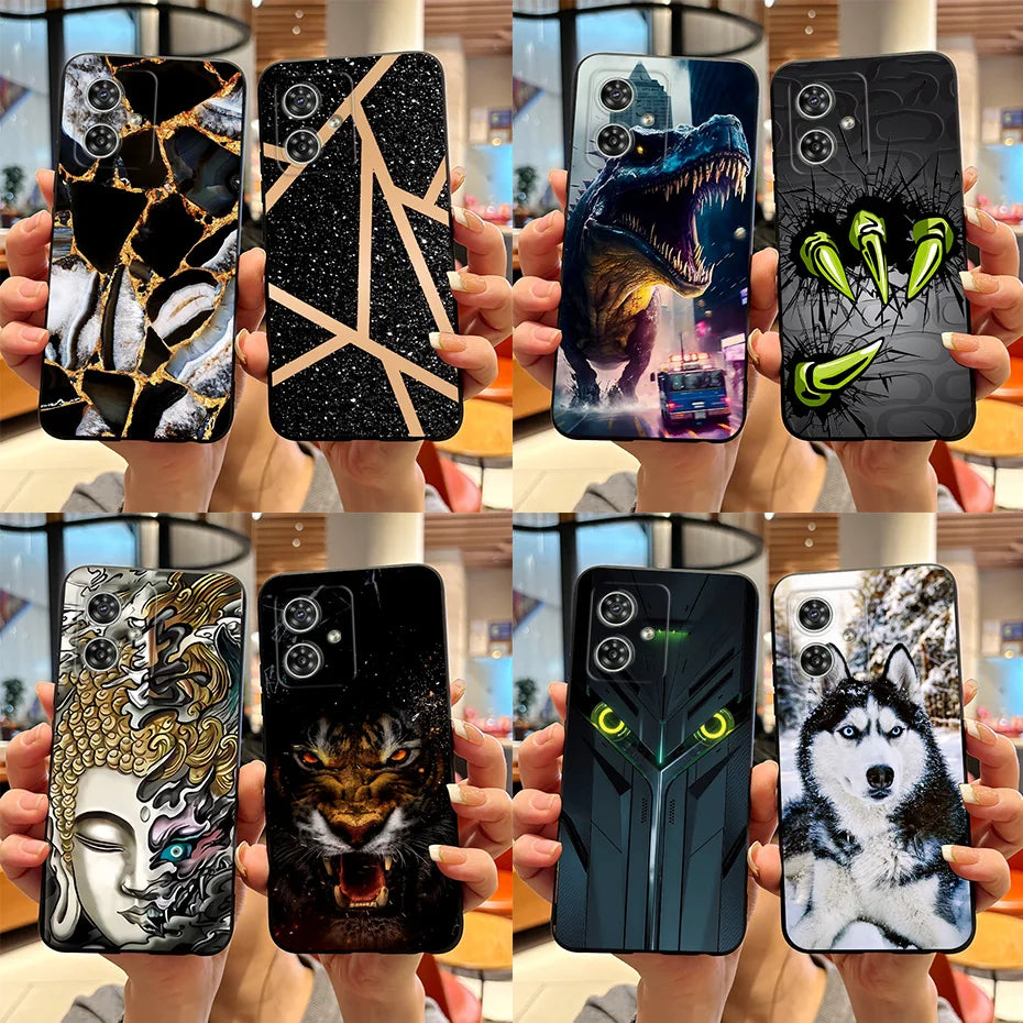 For Motorola Moto G54 Case Moto G84 Phone Cover Marble Slim TPU Soft Silicone Funda For MotoG54 MotoG84 5G XT2343-1 XT2347 Capa