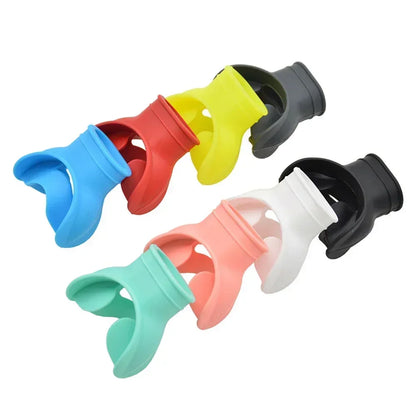 Scuba Diving Snorkel Regulator Mouthpiece Cover Octopus Holder Retainer Second-level Head Color Tongue Drag Mouthpiece Scuba