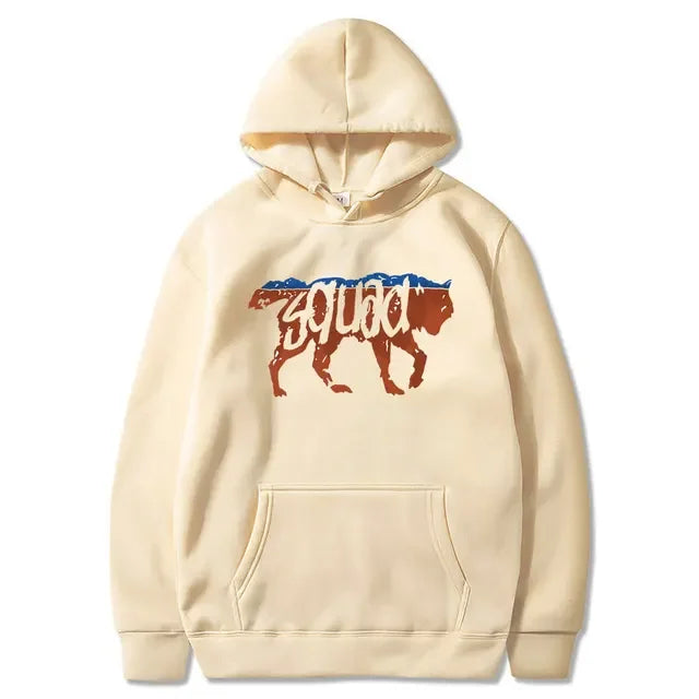 New Life is Strange 2 Sean Diaz's Hoodie Wolf Squad Pullover Hoodie anime clothing men's sweat-shirt new hooded tee