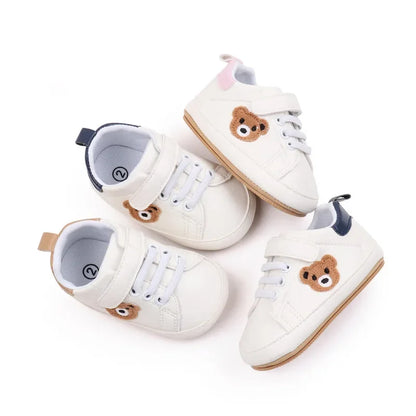 New Baby Shoes Boys Girls Classic Fashion Sports Casual Sneakers Newborn First Walker Toddler Soft Sole Non-Slip Walking Shoes