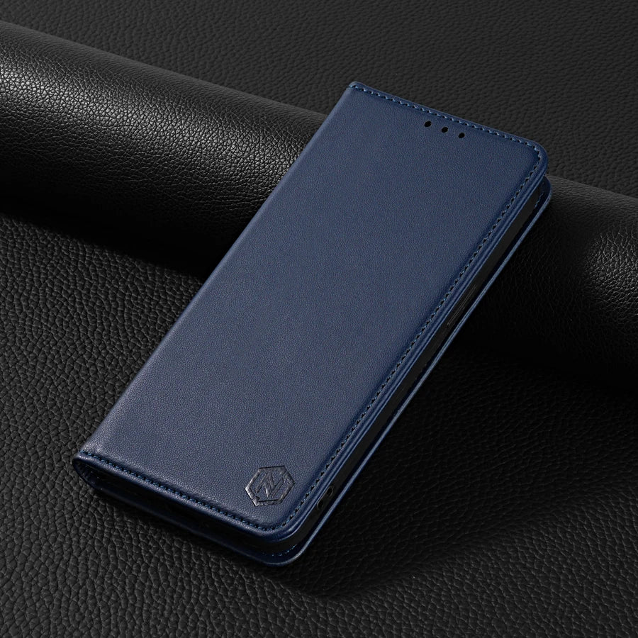 Wallet Skin Friendly Strong Magnetic Card Slot Flip Leather Case For Huawei P20 Pro P30 Lite P40 Lite P Smart 2019 Honor 10 Lite