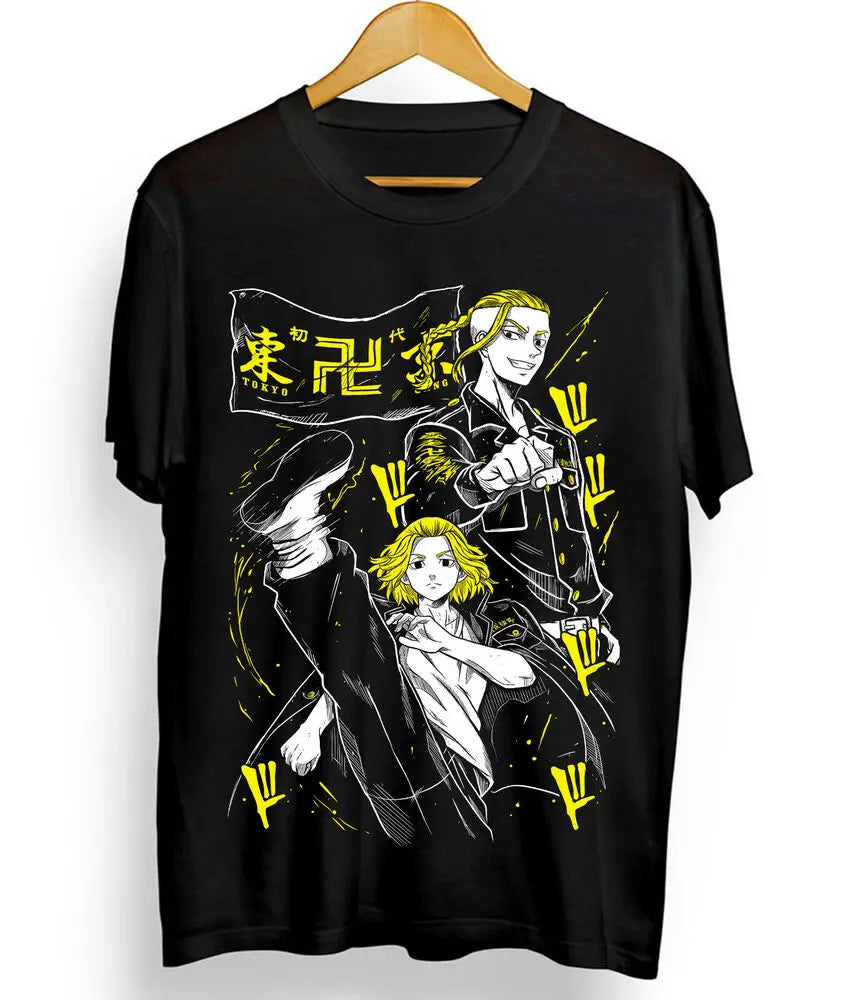 Draken T-shirt Ken Ryuguji Tokyo Revengers Anime Mikey Manjiro Shirt All Size