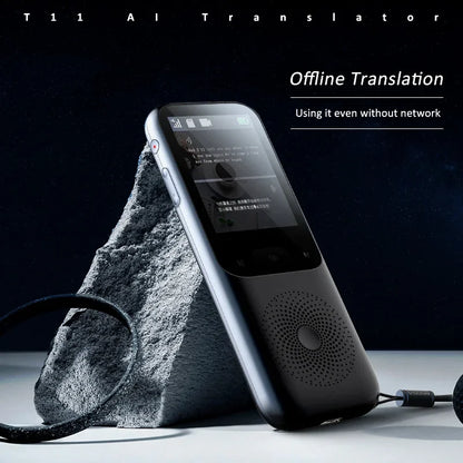 2025 New T11 Portable Audio Translator 138 Language Smart Translator Offline In Real Time Smart Voice AI Voice Photo Translator