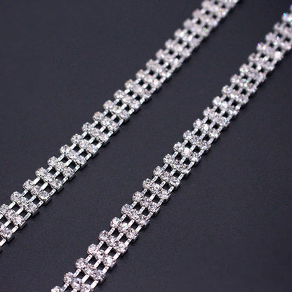 Sexy Rhinestone Women Bra Straps Elegant Crystal Bra Shoulder Strap Anti-light Off-the-shoulder Underwear Straps Accessories