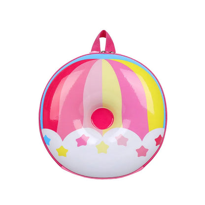 Cartoon Kids Backpack Cute Donut Eggshell Bag Fun Kindergarten Kids Backpack Boys Girls Backpack