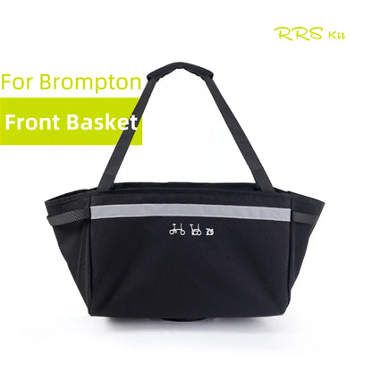 Front Storage Bag With Bracket Original Front Storage Bag Vegetable Basket Bag Internal Bracket For Brompton Folding Bike