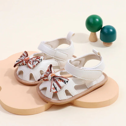 Baby Shoes Cute Butterfly bowknot for 0-9-18 Months Newborn Toddler Girls Summer Prewalking Sandal 2024 New Baby Fashion BMB4003