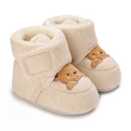 Fashion Baby Girls Boys Cute Soft Cartoon Cotton Toddler shoes First Walker Shoes for Newborns