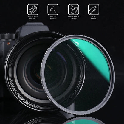 K&F Concept Black Mist 1/4 1/8 1/2 1/1 Soft Diffusion Lens Filter Mist Filtro 49mm 52mm 58mm 62mm 67mm 72mm 77mm 82mm Nano NO X