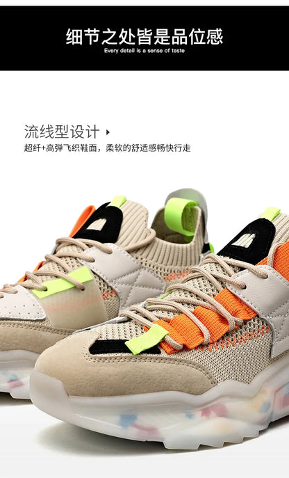 Shoes Men Sneakers Male Casual Mens Shoe Tenis Luxury Sneakers Trainer Race Breathable Fashion Loafers Running Shoes for Men New