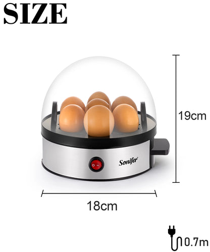 Convenient Egg CookerElectric Egg Cooker 7pcs Egg SteamerEgg CookerKitchen Cooking ToolsEgg CookerAuto-Off Function 350W Sonifer