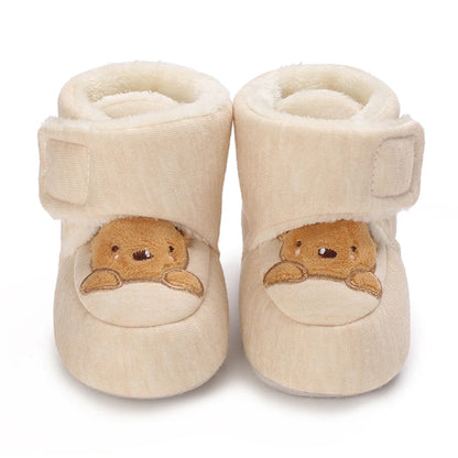 Fashion Baby Girls Boys Cute Soft Cartoon Cotton Toddler shoes First Walker Shoes for Newborns