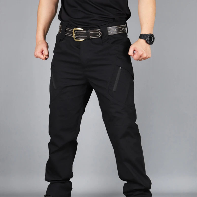 Tactical Cargo Pants Men Combat Trousers Army Military Pants Multiple Pockets Working Hiking Casual Men's Trousers Plus Size 6XL