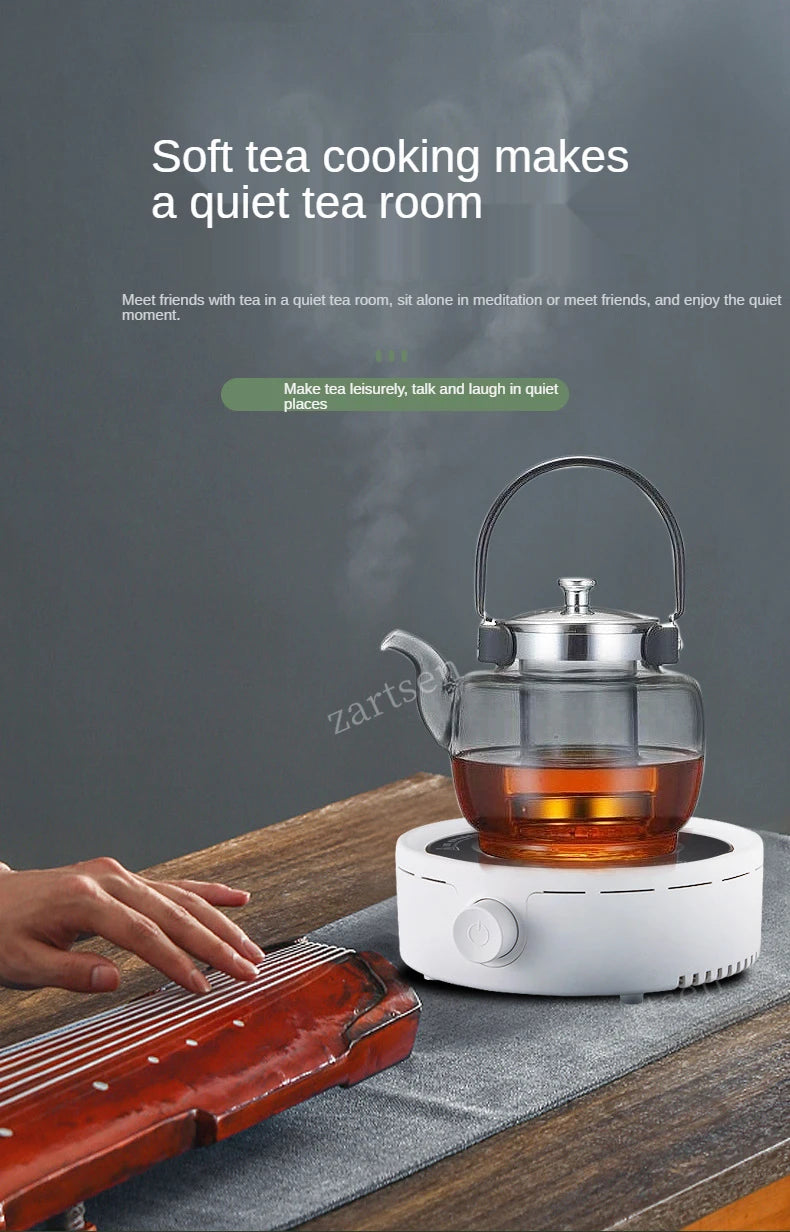 Mini Electric Stove Water Boiler Cooking Plate 800W Tea Pot Multifunctional Coffee Tea Heater Warmer Heating Furnace