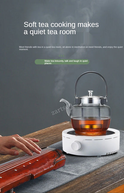 Mini Electric Stove Water Boiler Cooking Plate 800W Tea Pot Multifunctional Coffee Tea Heater Warmer Heating Furnace