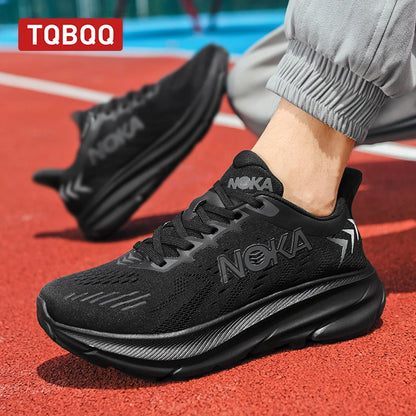 Marathon Running Shoes for Men Breathable Lightweight Comfortable Athletic Nonskid Male Casual Outdoor Sports Sneakers