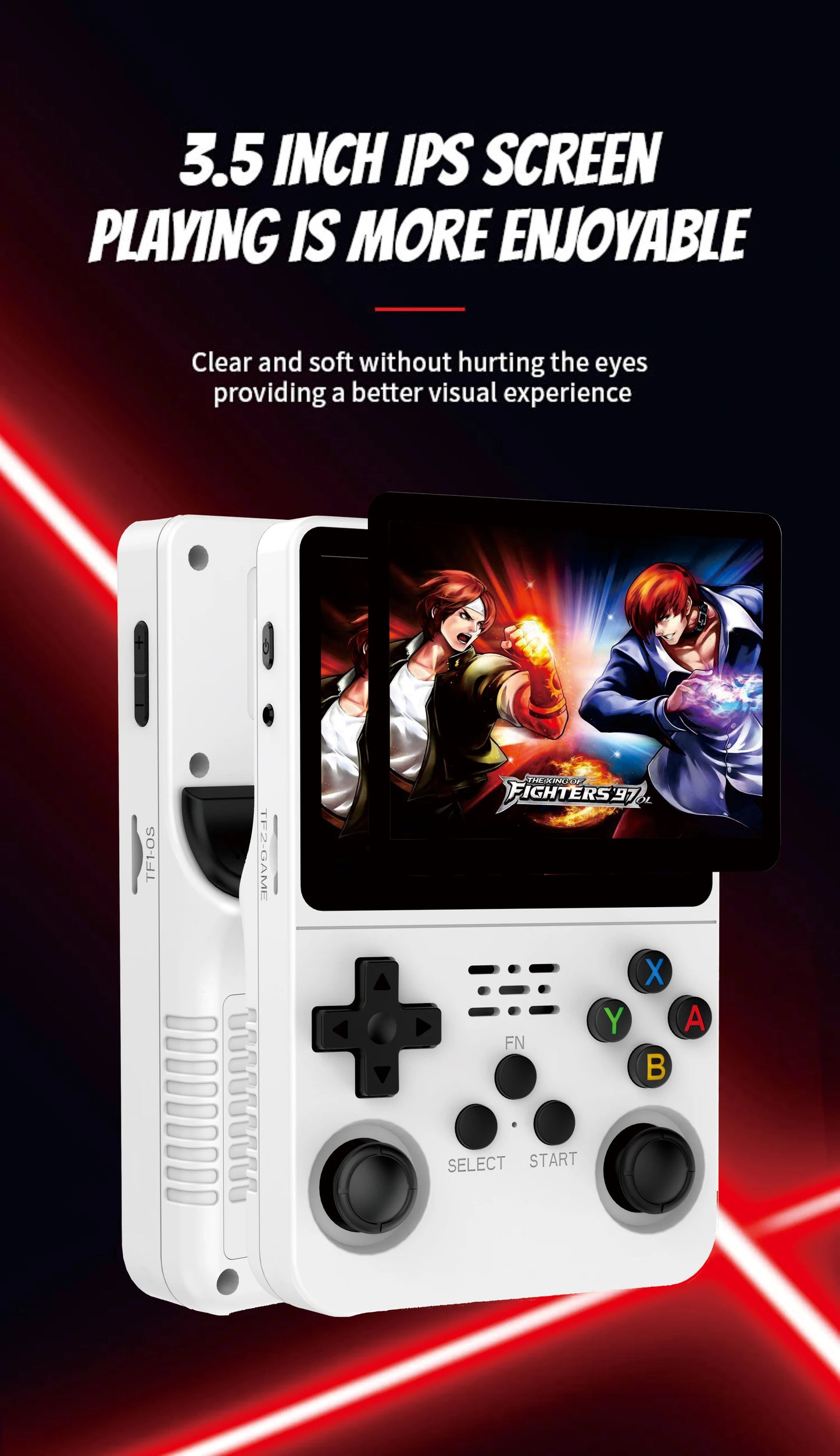 R36S Handheld Game Console 3.5 Inch IPS Screen Retro Game Console Linux System Screen Portable Pocket Video Player