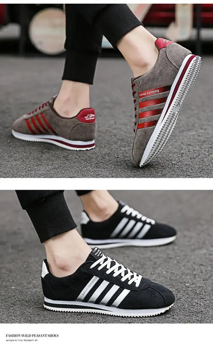 Men's Fashion Tennis Shoes Canvas Running Shoes Comfortable Flat Vulcanized Shoes Men's Breathable Gym Sports Men's Footwear