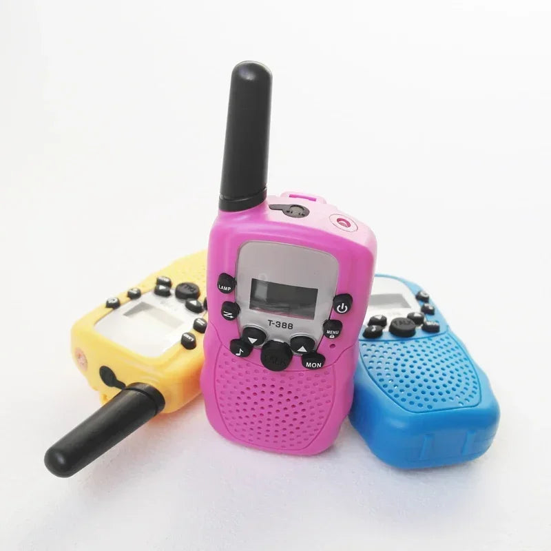 Kids Mini Walki Talki 2Pcs Celular Handheld Transceiver Phone Radio Interphone 3KM Toys Talkie Walkie Birthday Gift for Children