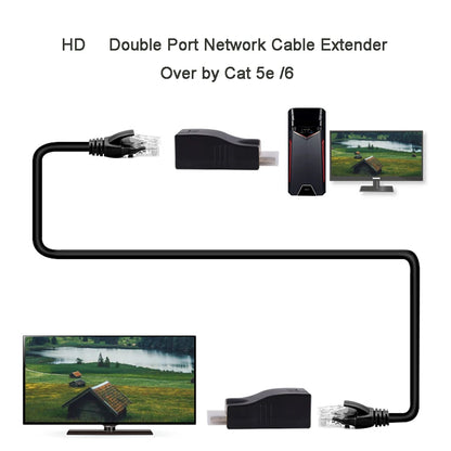 1 Pair 1080P 3D HDMI-compatible Extender 4k to RJ45 Extension LAN Network CAT5e / 6 LAN Ethernet Cable For TV Project