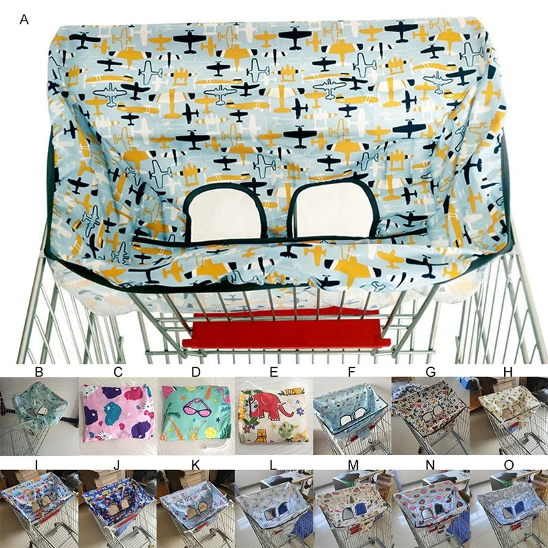 Children Infant Supermarket Grocery Shopping Cart Cover Baby Seat Pad Anti-Dirty Cover Kids Portable Traveling Seat Cushion Item