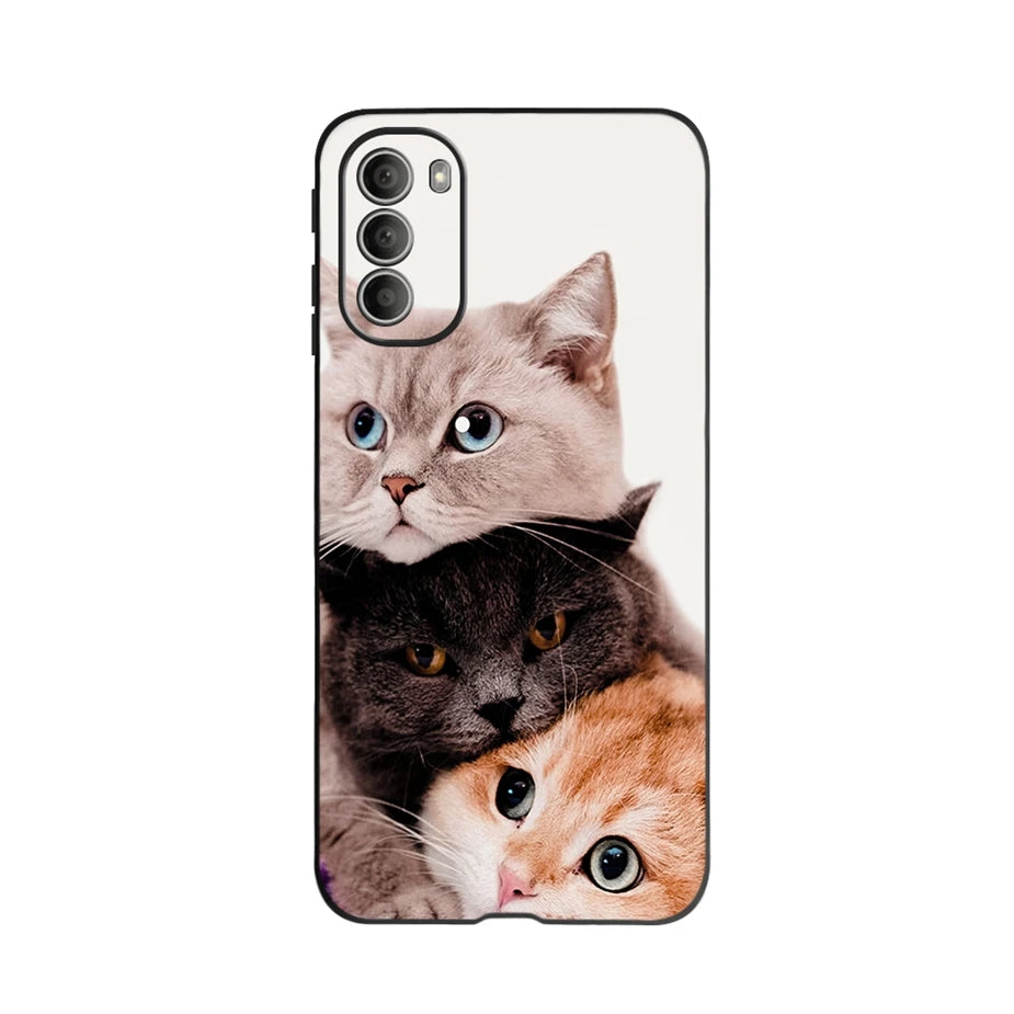 For Motorola Moto G51 5G Case Cute Painted Cover Soft Silicone TPU Phone Case For Motorola G51 MotoG51 G 51 5G Fundas 6.8'' Capa