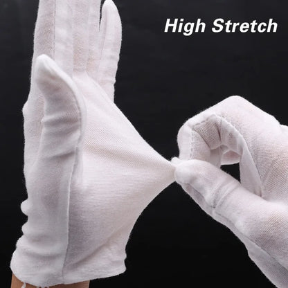 High Elasticity Protective Gloves Protect Skin Lining Glove Eczema Dermatitis Sufferers Cotton Mittens Household Cleaning Tools