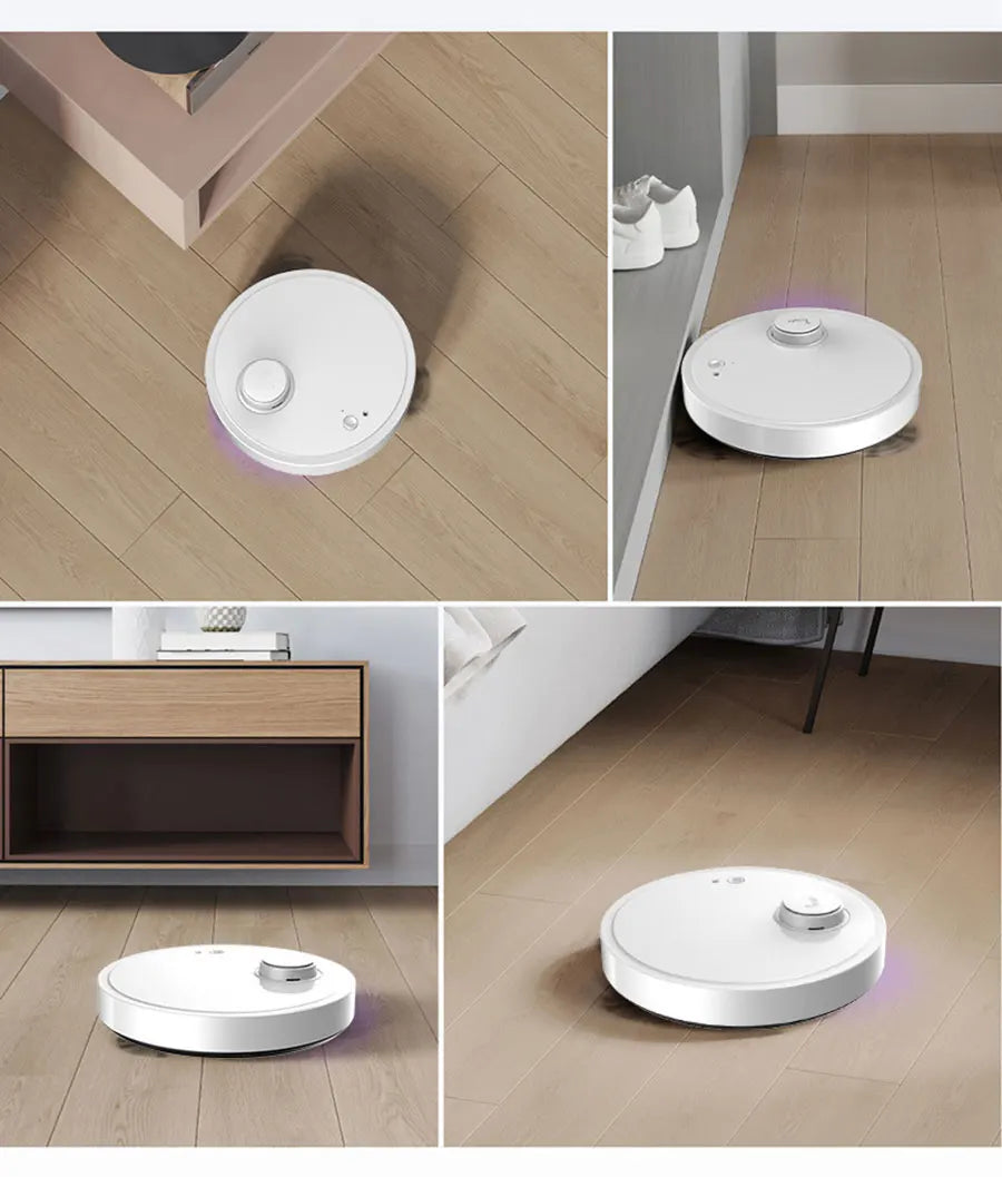 2024 3-in-1 Wet And Dry Wireless Sweeping Mopping Ultra-thin Cleaning Machine Automatic Robot Vacuum Cleaner Smart Smart Home