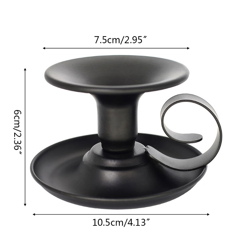 Iron Candlestick Stand European Style Candle Holder for Wedding Valentines Day Housewarming Gifts Party Dinning Decor