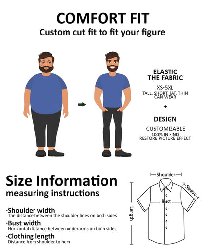 Simple Fashion Men's Shirt 3d Print Short Sleeved Shirts For Men Hawaiian Shirts Beach Casual Male Clothing 2024 New Lapel Shirt