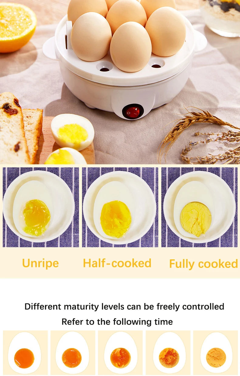 Single and double layer multifunctional egg cooker corn syrup ready-to-eat breakfast boiled egg steamer kitchen appliances