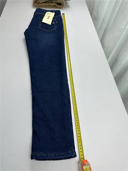 Winter Fleece Lined Denim Pencil Pants Women Thicken Warm Lamb Fluff Jeans High Waist New Slim Vaqueros Big Size 34 Kot Pantolon