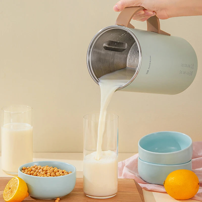 600ML Soymilk Machine Soy Milk Maker Electric Juicer Mixer Vegetable Extractor Food Blender Filter Free Soup Pot Tea Maker 220V