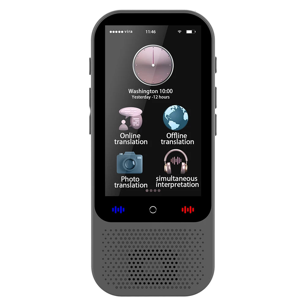 S80 Pro Portable Language Translator Device with 138 Languages Voice Translating 16 Offline Translation ChatGPT Function