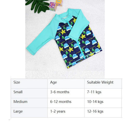 Eezkoala 0-2 Years Children Cartoon Print 2023 Baby Swimsuit Board Shorts Boys Bathing Suit Swimwear Summer Swimming Trunks