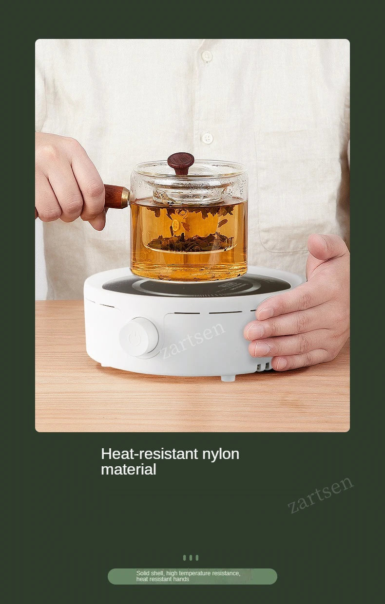 Mini Electric Stove Water Boiler Cooking Plate 800W Tea Pot Multifunctional Coffee Tea Heater Warmer Heating Furnace