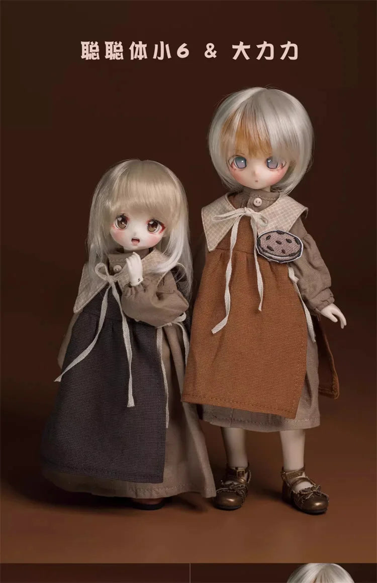 BJD Doll Clothes For 1/6 1/4 1/3 SD MSD MDD YOSD Dress Outfit CD2 Dolls Clothing Accessories(Excluding Doll)