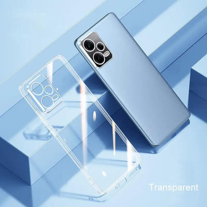 Luxury Plating Clear Case For Xiaomi Redmi Note 12 Pro 5g 12s 4g 12pro Plus Soft Silicone Transparent Bumper Back Cover Note12 S