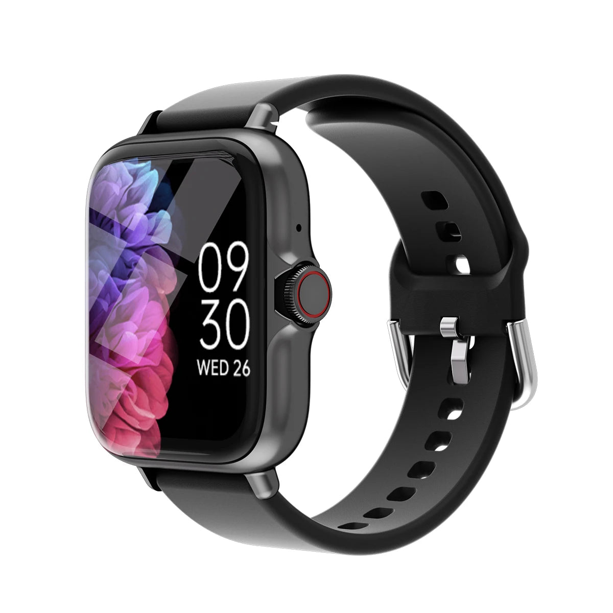 1,83 Zoll wasserdichte Smartwatch mit Nachrichtenannahme, Anrufüberwachung, Sport-Schrittzähler, Informationswarnungen für iPhone und Android