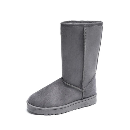 winter snow boots women anti slip Casual Woman Shoe Winter Boots Female Warm Plush Mid-calf Boots Long Botas Mujer