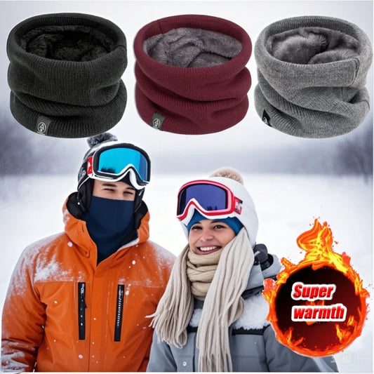 Winter Neck Warmer Gaiters for Men Women Winter Neck Scarves Fleece Cold Weather Gear Ski Accessories Nose Ear Face Mask