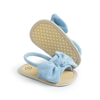 Meckior Casual Baby Girl Boy Sandals Breathable Open Toe Anti Slip Toddler First Walker Shoes Summer Outdoor Party Beach Slipper