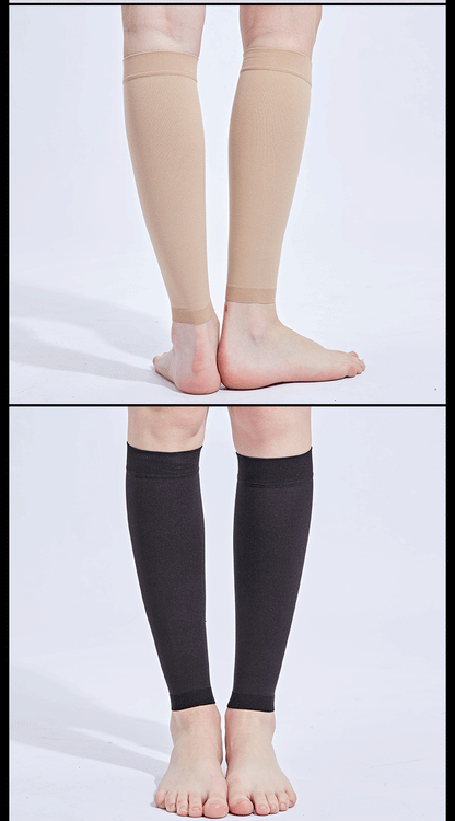 Compression Sleeves Replacement Compression Stockings with Medical Gradient Compression 20-30mmHg Footless Calf Socks