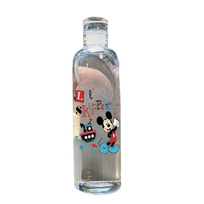 Disney Mickey Mouse Good-looking Women's Ins Cup Transparent Plastic Portable Large Capacity Time Scale Portable Drinking Water