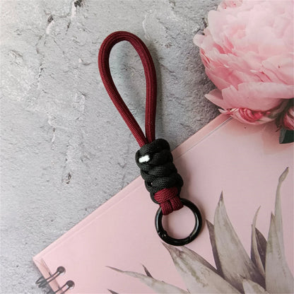 Creative Hand Woven Keychain For Mobile Phone Lanyard Anti Lost Knot Rope Strap Key Ring Men Women Car Key Holder Key Accessory