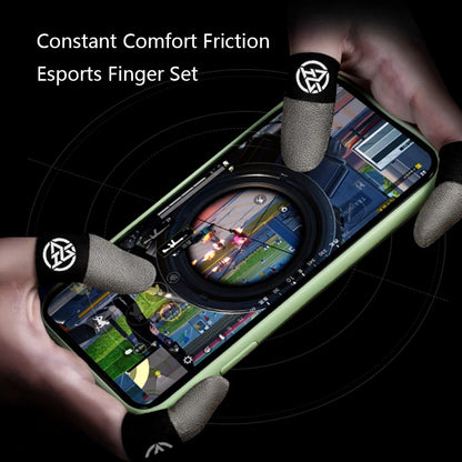 1/2 Pair Gaming Luminous Finger Sleeve Breathable Fingertips Cover For PUBG Mobile Games Touch Screen Finger Cots Cover Touch